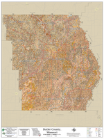 Butler County Missouri 2024 Soils Wall Map