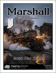 Marshall County Indiana 2026 Plat Book
