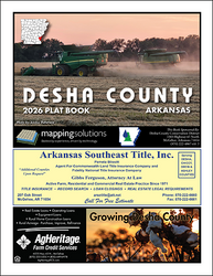 Desha County Arkansas 2026 Plat Book