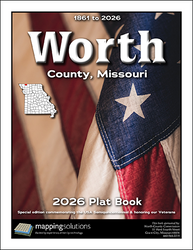 Worth County Missouri 2026 Plat Book
