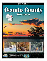 Oconto County Wisconsin 2026 Plat Book
