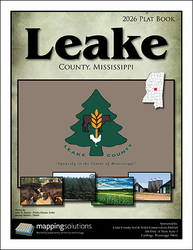 Leake County Mississippi 2026 Plat Book