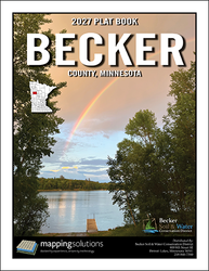 Becker County Minnesota 2027 Plat Book