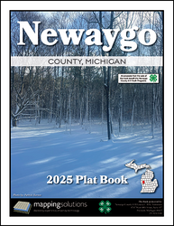 Newaygo County Michigan 2025 Plat Book