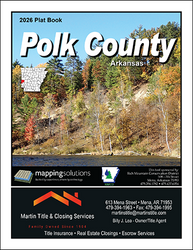 Polk County Arkansas 2026 Plat Book