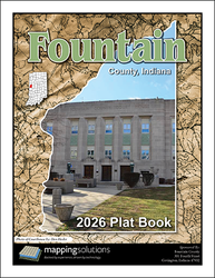 Fountain County Indiana 2026 Plat Book