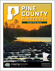 Pine County Minnesota 2026 Plat Book