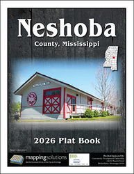 Neshoba County Mississippi 2026 Plat Book