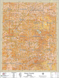 Knox County Illinois 2026 Soils Wall Map Knox County Illinois 2026 Soils Wall Map