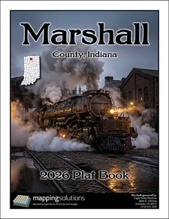 Marshall County Indiana 2026 Plat Book