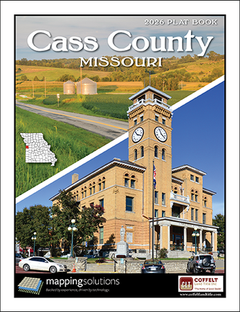 Cass County Missouri 2026 Plat Book