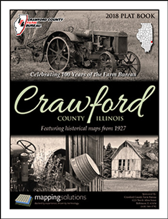 Crawford County Illinois 2018 Plat Book