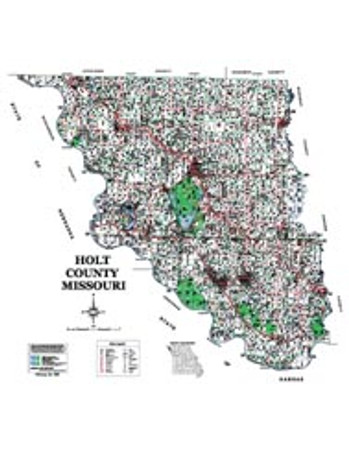 Holt County Missouri 2006 Wall Map   Holtmo06w  44057.1356020979 