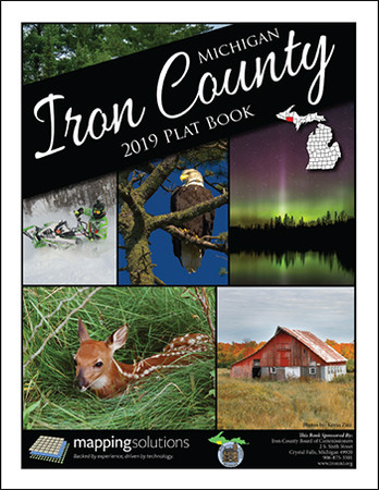 Iron County Michigan 2019 Plat Book