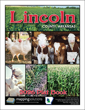 Lincoln County Arkansas 2026 Plat Book