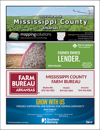 Mississippi County Arkansas 2026 Plat Book