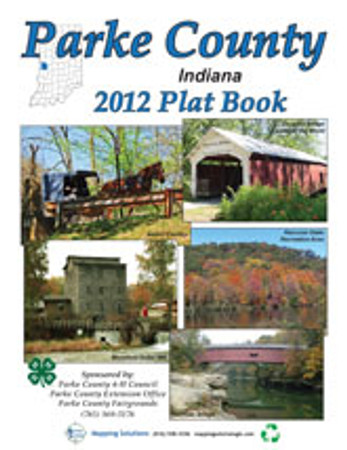 Parke County Indiana 2012 Plat Book