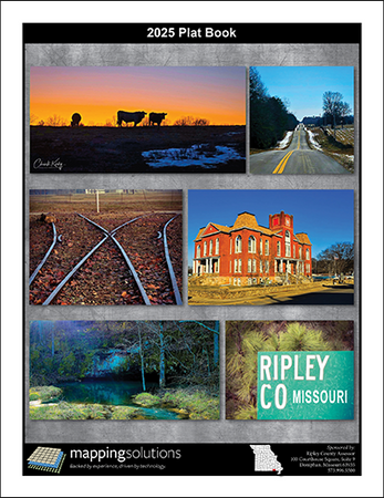 Ripley County Missouri 2025 Plat Book
