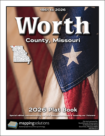 Worth County Missouri 2026 Plat Book