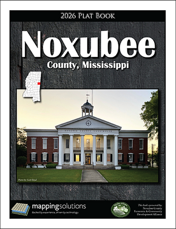Noxubee County Mississippi 2026 Plat Book
