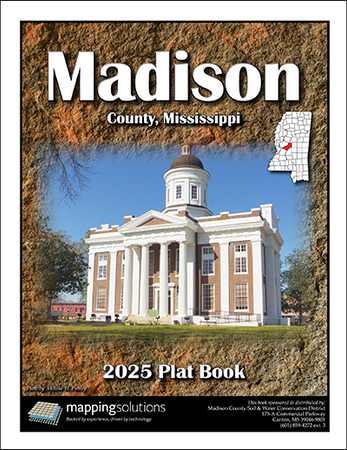 Madison County Mississippi 2025 Plat Book
