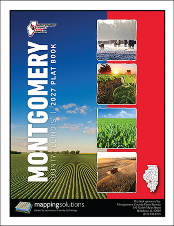 Montgomery County Illinois 2027 Plat Book