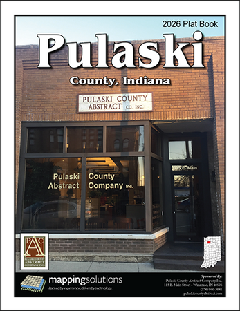 Pulaski County Indiana 2026 Plat Book