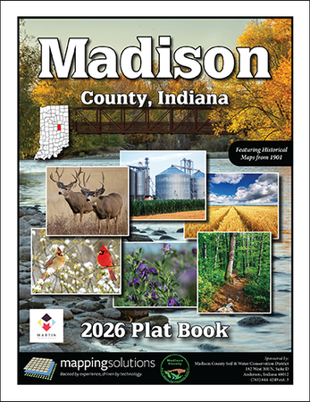 Madison County Indiana 2026 Plat Book