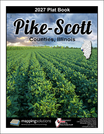 Pike Scott Counties Illinois 2027 Plat Book
