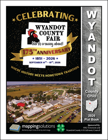 Wyandot County Ohio 2026 Plat Book