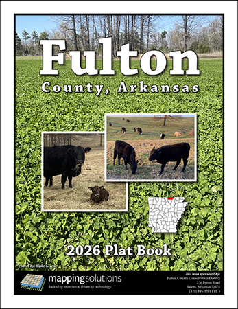 Fulton County Arkansas 2026 Plat Book
