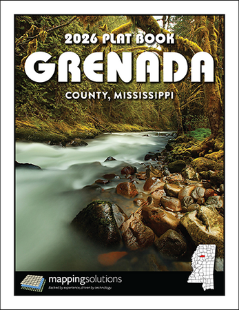 Grenada County Mississippi 2026 Plat Book