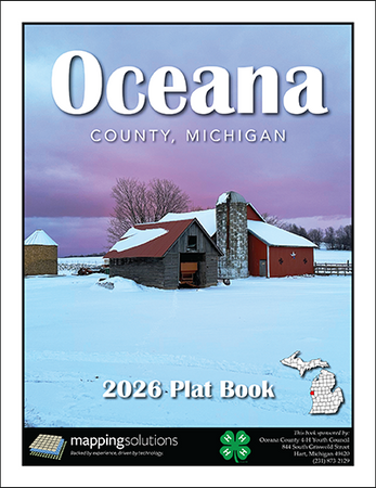 Oceana County Michigan 2026 Plat Book