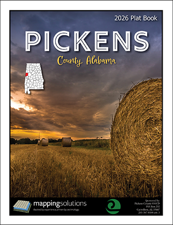 Pickens County Alabama 2026 Plat book