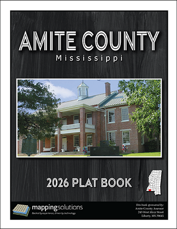 Amite County Mississippi 2026 Plat Book