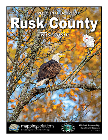 Rusk County Wisconsin 2026 Plat Book