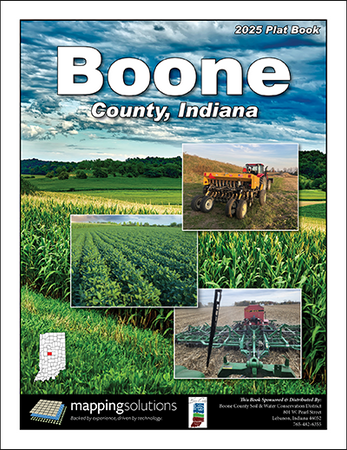 Boone County Indiana 2025 Plat Book