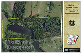 Custom Property Aerial Map from Mapping Solutions