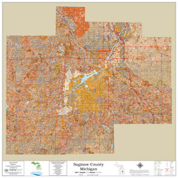 Saginaw County Michigan 2022 Soils Map | Mapping Solutions