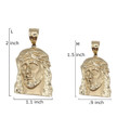 Side Facing Jesus Pendant