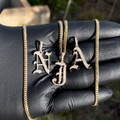 Diamond Old English Initial Pendants (Lab Grown)