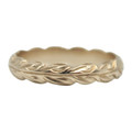 4mm Maile Scalloped Edge Ring