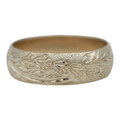 Crown Flower Maile Lei Ring