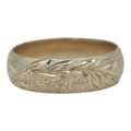 Crown Flower Maile Lei Ring