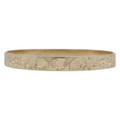 Ohia Lehua Enamel Name Bangle