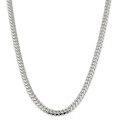 7mm Curb Chain Sterling Silver