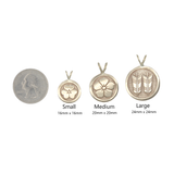 Personalized Circle Family Crest Pendant