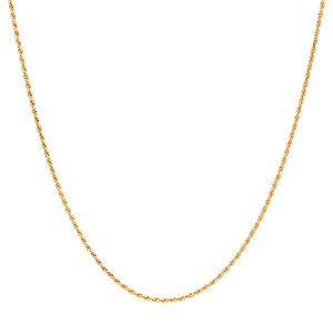 1.8 mm Diamond Cut Rope Chain 1.8 mm Diamond Cut Rope Chain