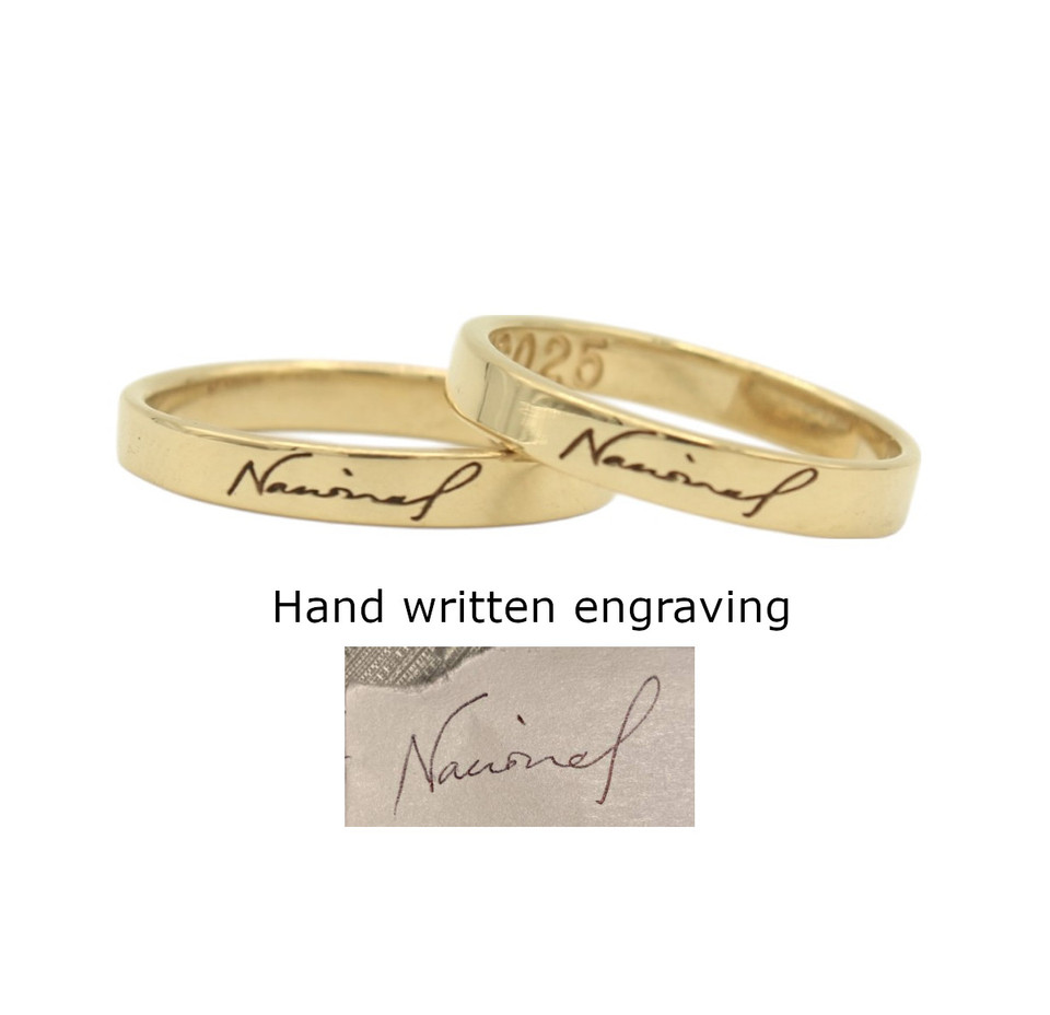 Personalized Engraved Ring