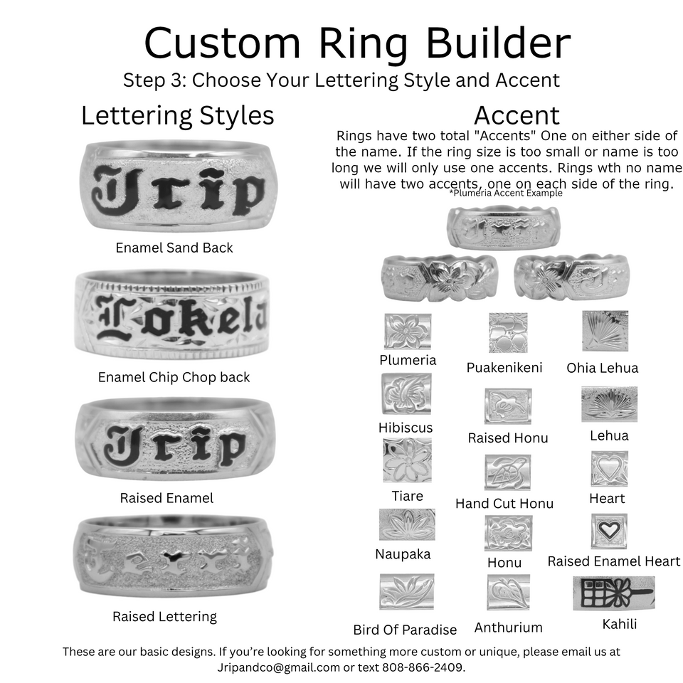 Sterling Silver Ring Builder